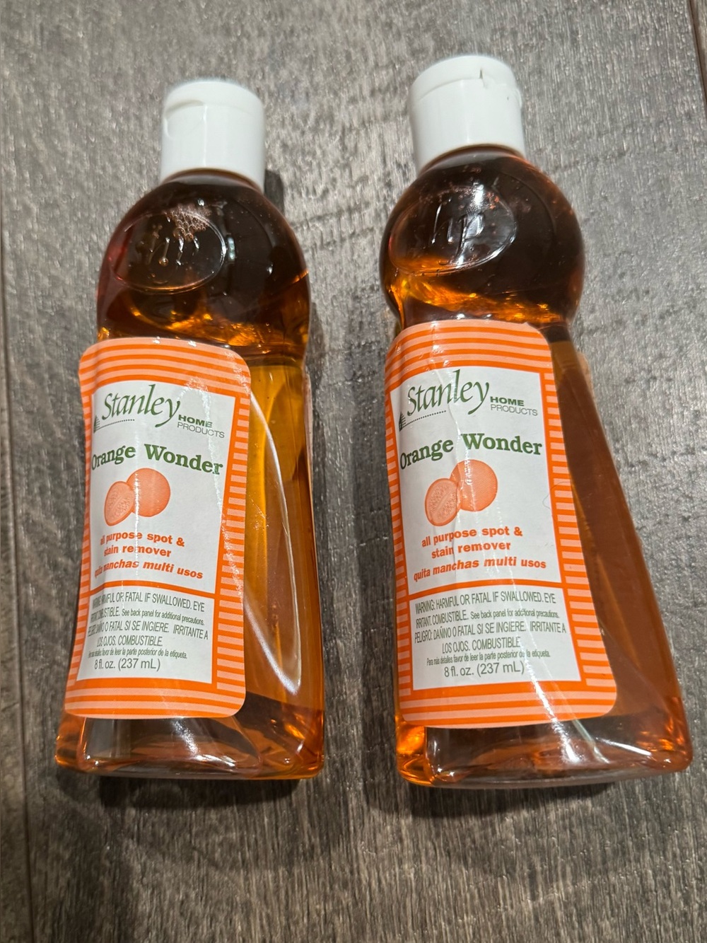 Reserved bundle of 2 Stanley Orange Wonder Stain Remover 8oz - Picture 2 of 3